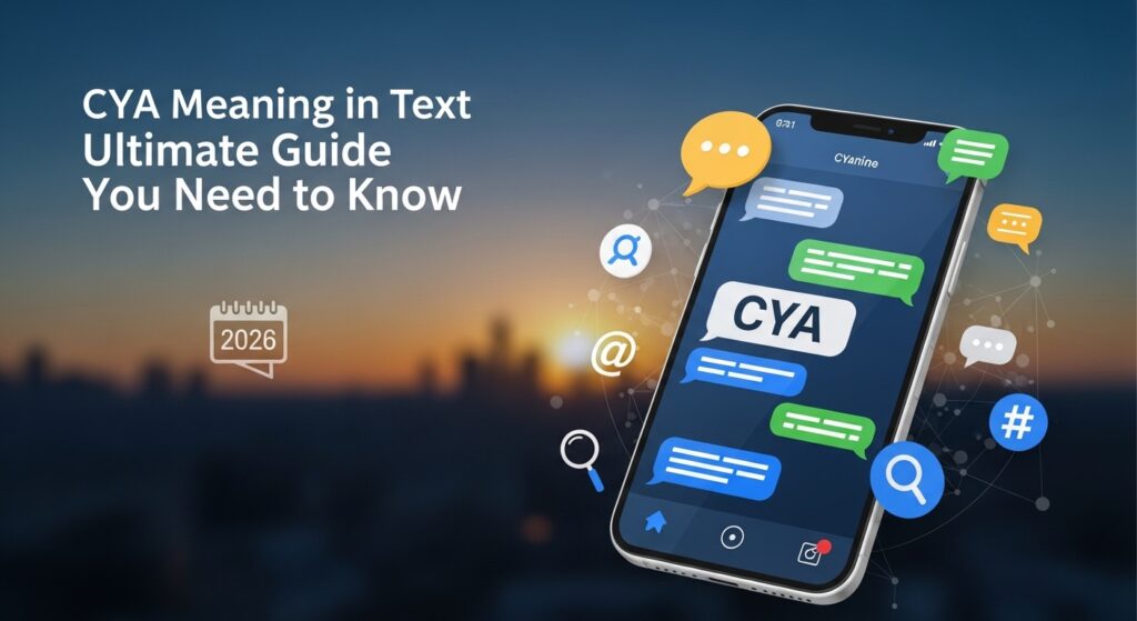 CYA Meaning in Text