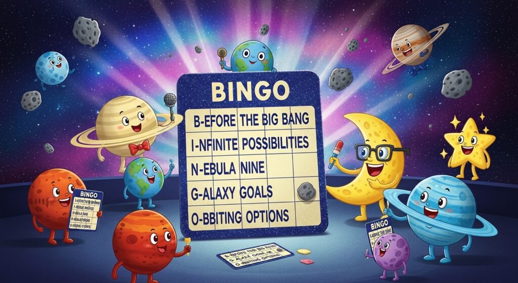 Cosmic Bingo Puns