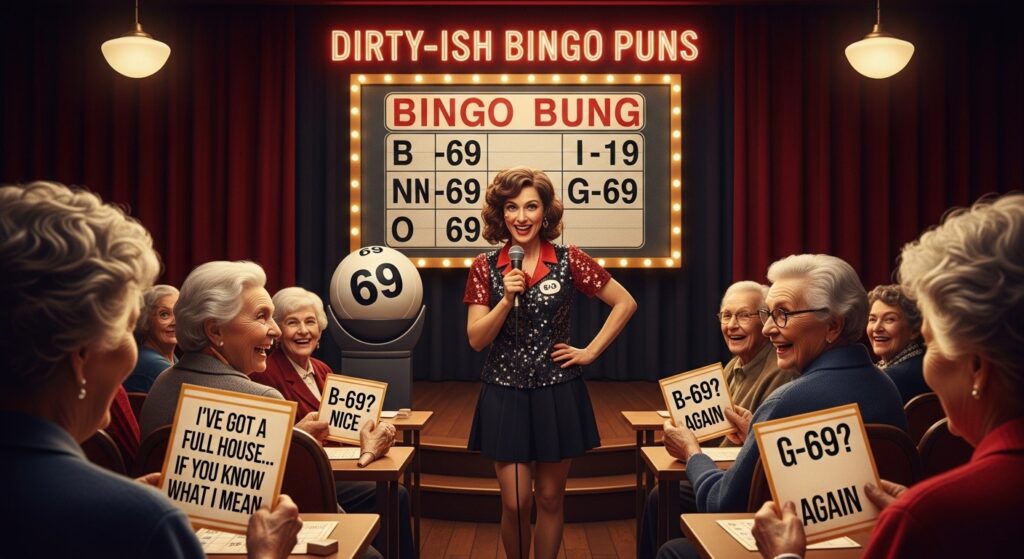 Dirty-ish Bingo Puns