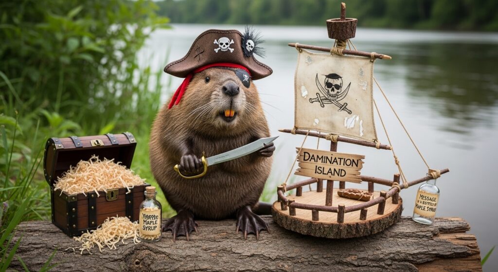 Pirate Beaver Puns 