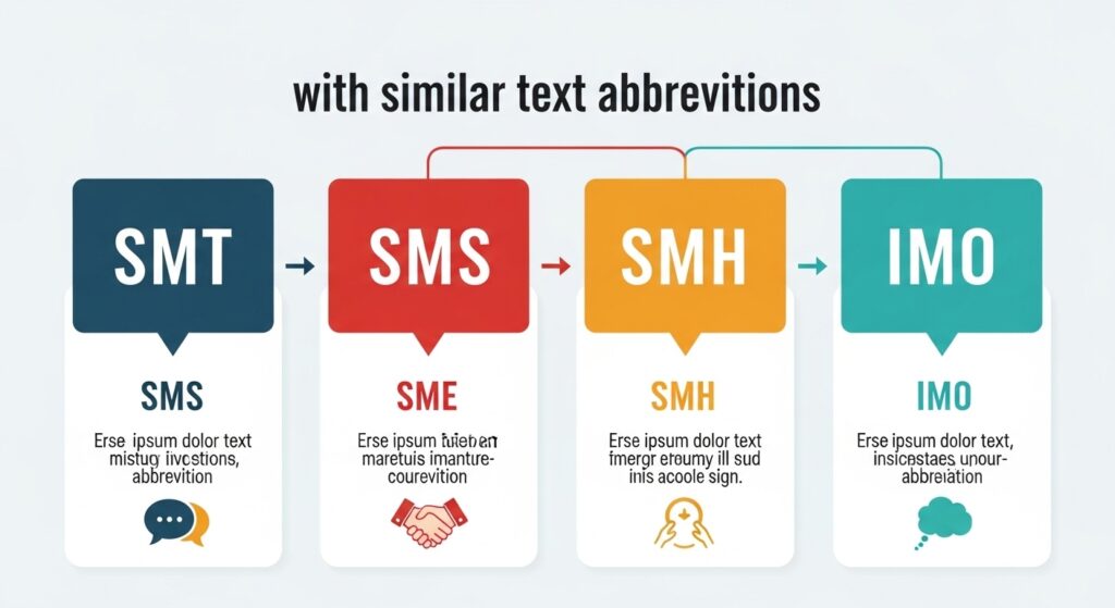SMT vs Other Similar Text Abbreviations