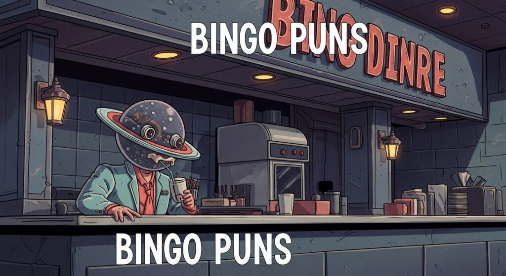 Space Diner Bingo Puns