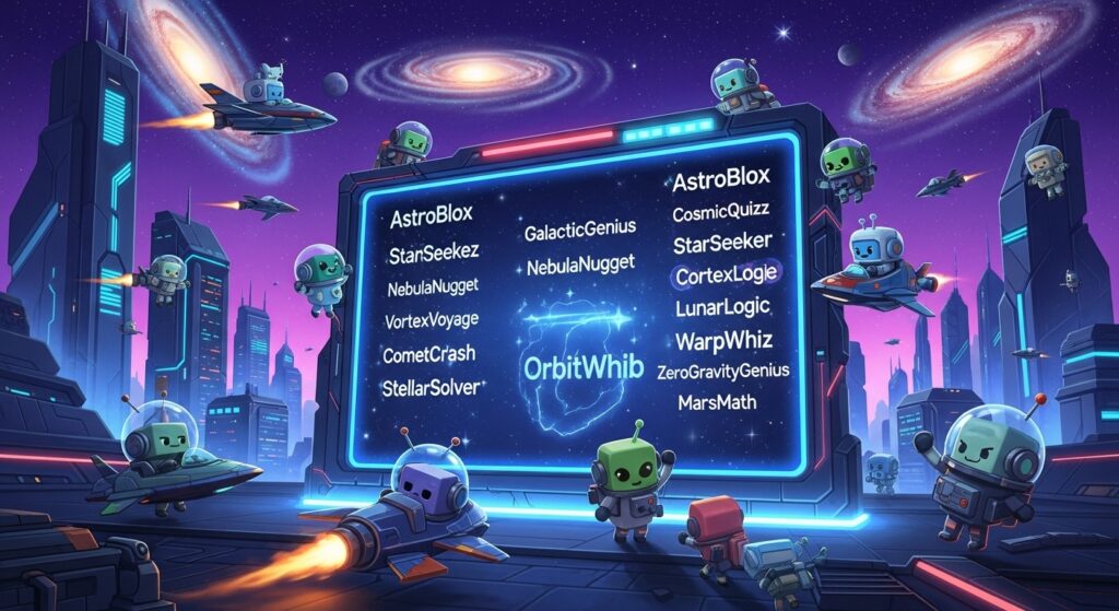 Space & Sci-Fi Blooket Names
