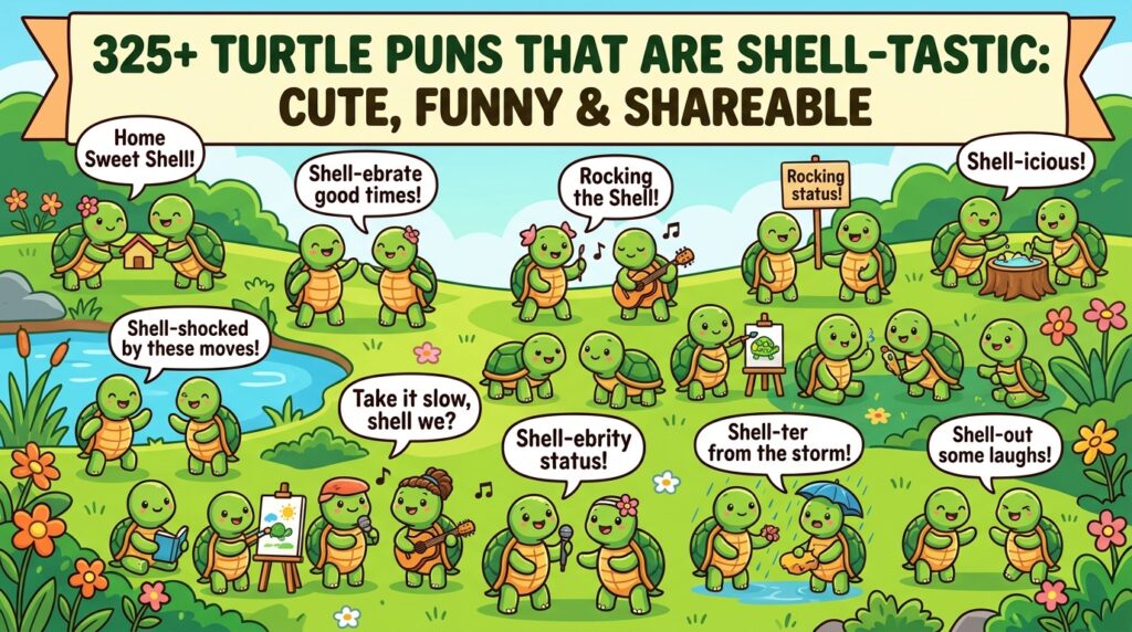 Turtle Puns