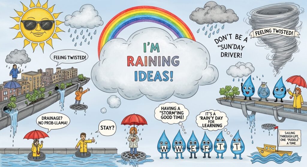 Weather & Storm Water Puns