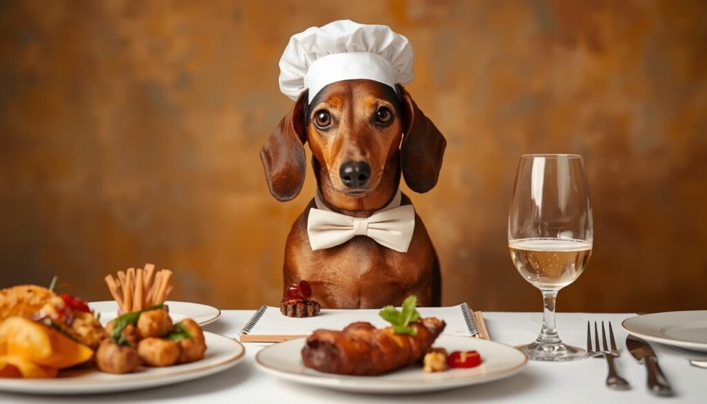 Dachshund Food Critic