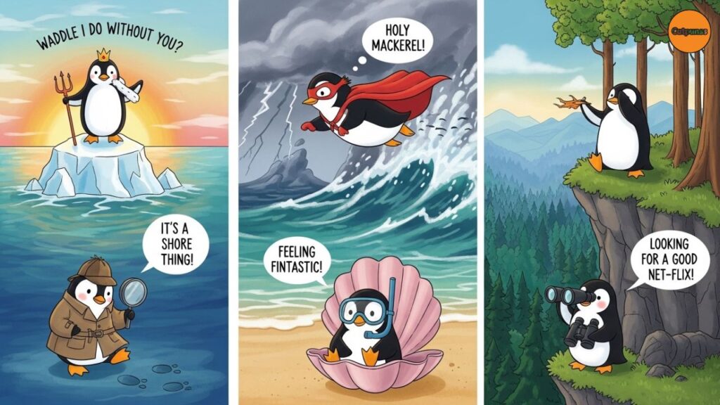  Nature Penguin Puns