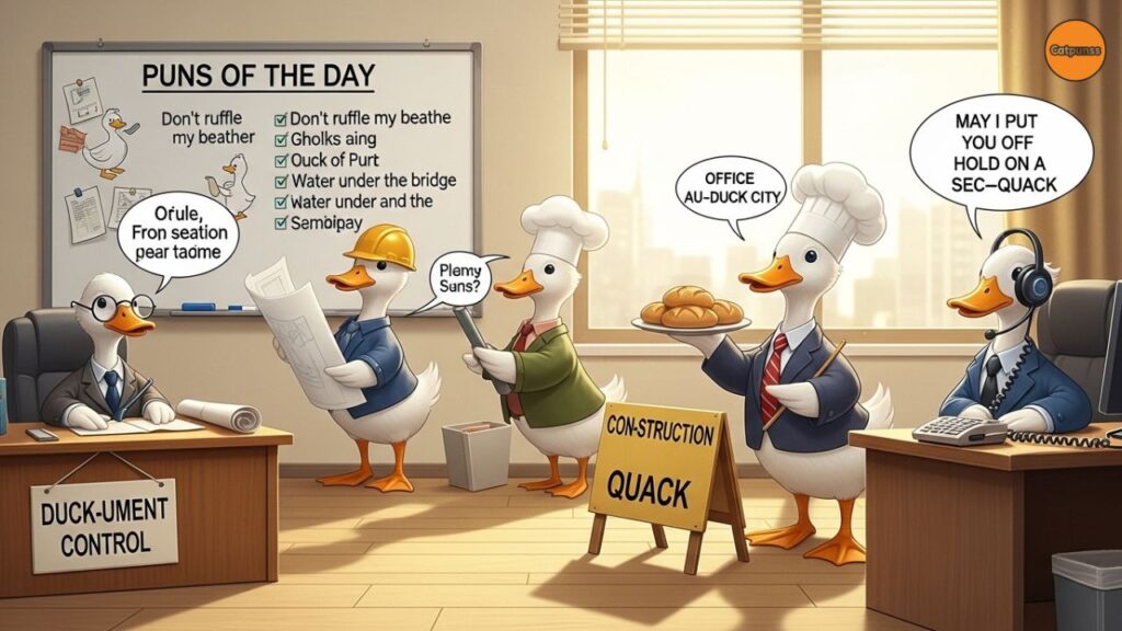 Office Duck Puns