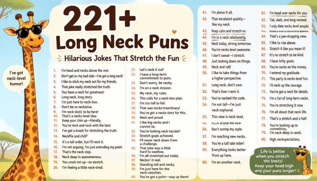 Neck Puns