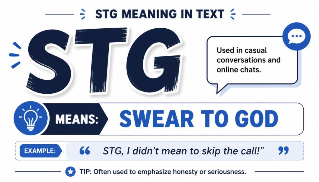 STG Meaning in Text