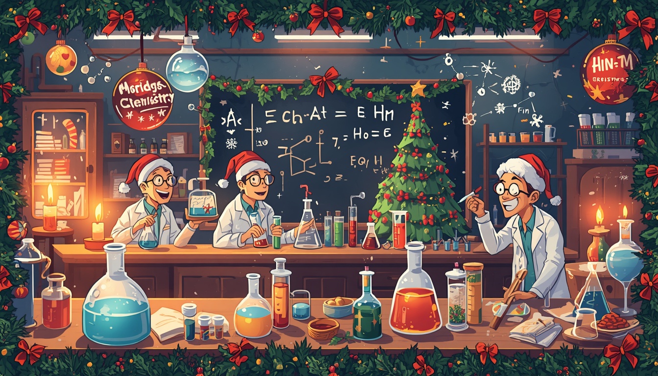 Christmas Chemistry Puns