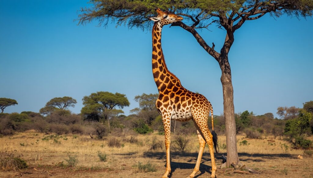 Giraffe Long Neck