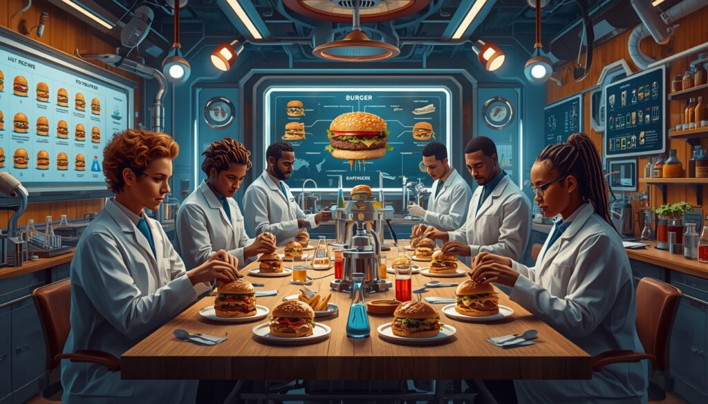 Burger Science Lab Experiments