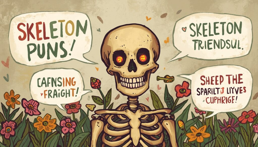 Skeleton Puns for Friends