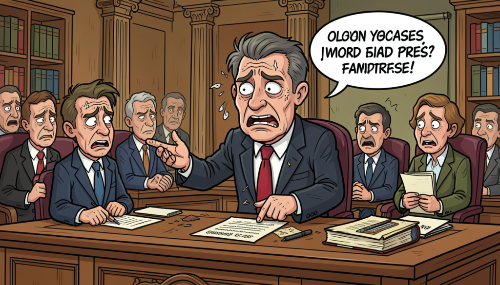 Attorney Puns Evidence & Forensics Fails