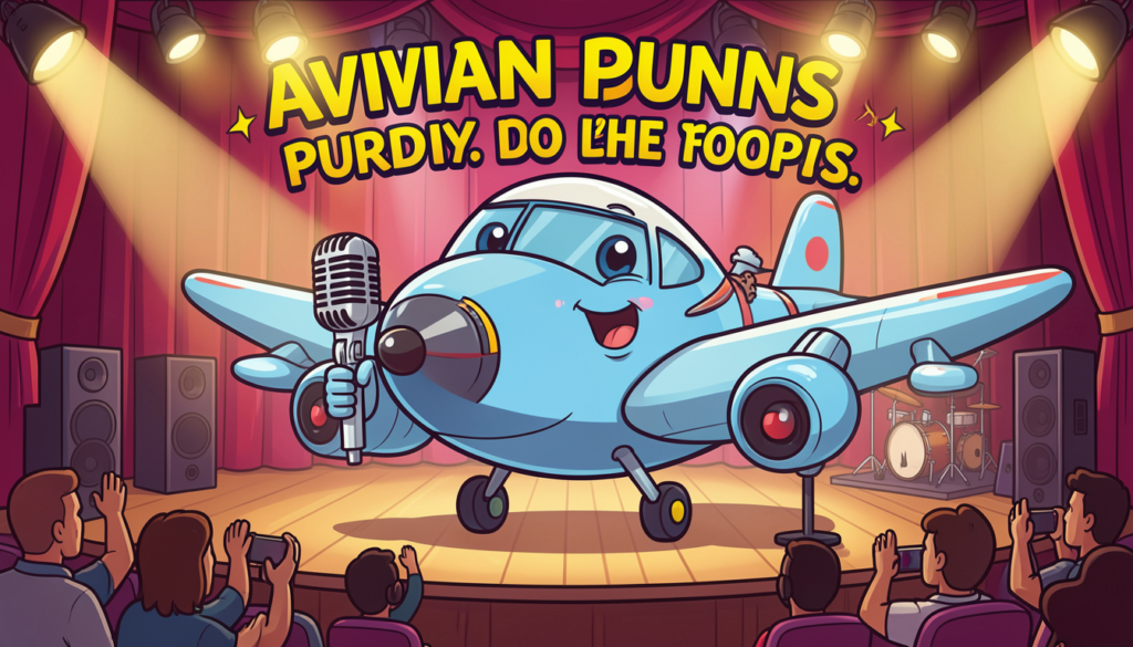 Aviation Puns Aircraft Wordplay Aviation