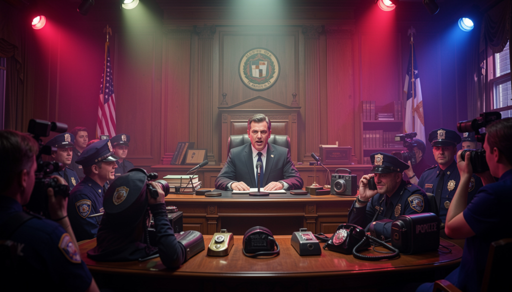 Courtroom & Verdict Vibes Police 