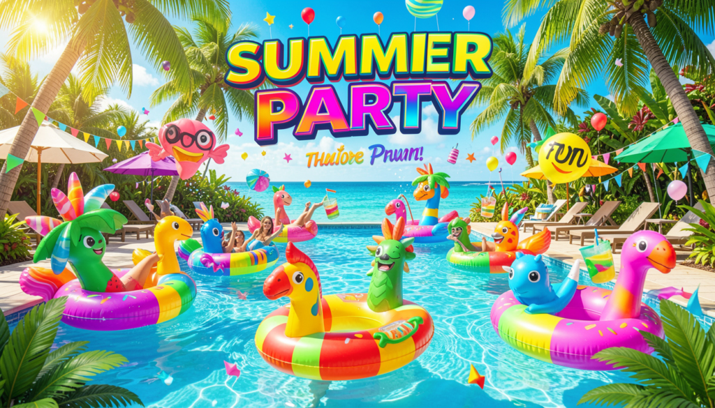 Floaties Pool Party Puns