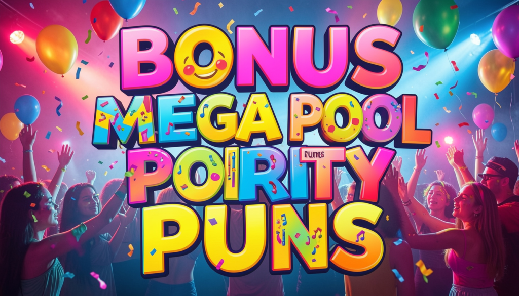 Bonus Mega Pool Party Puns