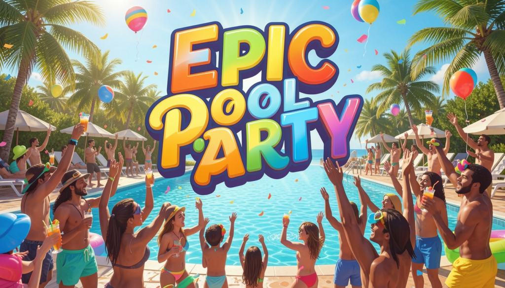 Epic Pool Party Puns
