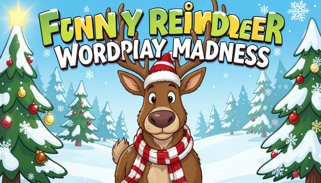 Reindeer Wordplay Madness