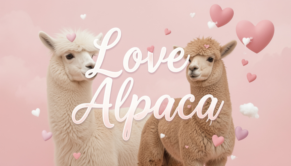 Love Alpaca