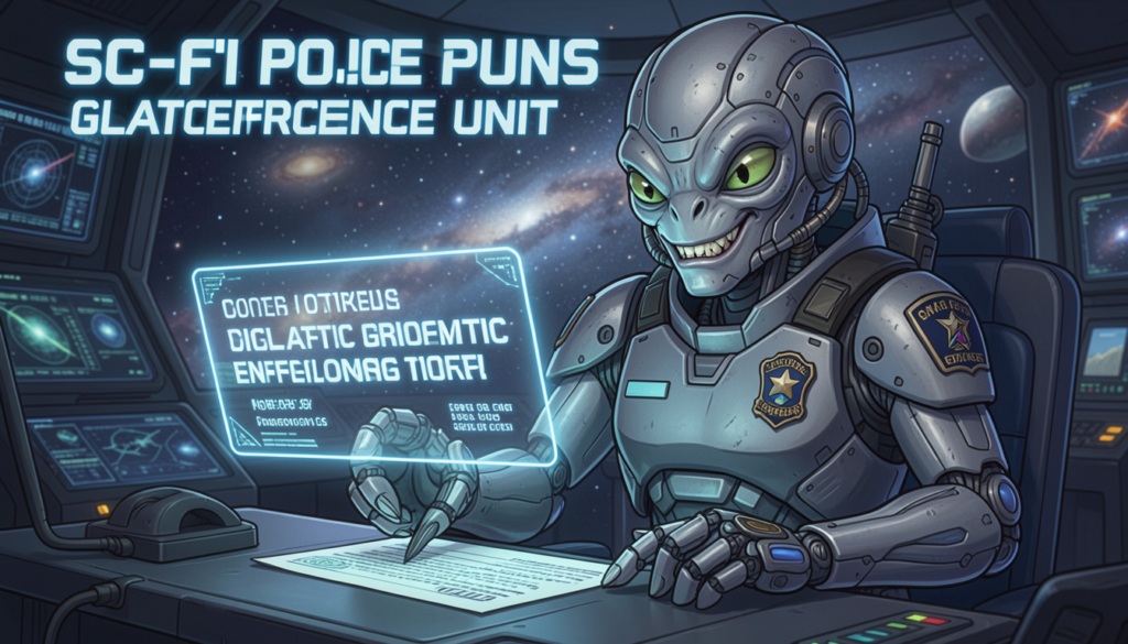 Sci-Fi Space Police