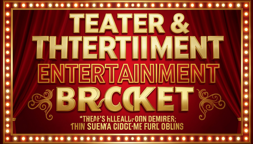 Theater & Entertainment Bracket