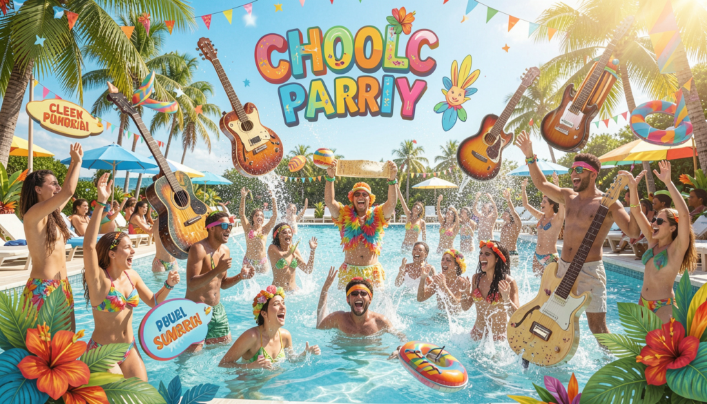 Music Pool Party Puns