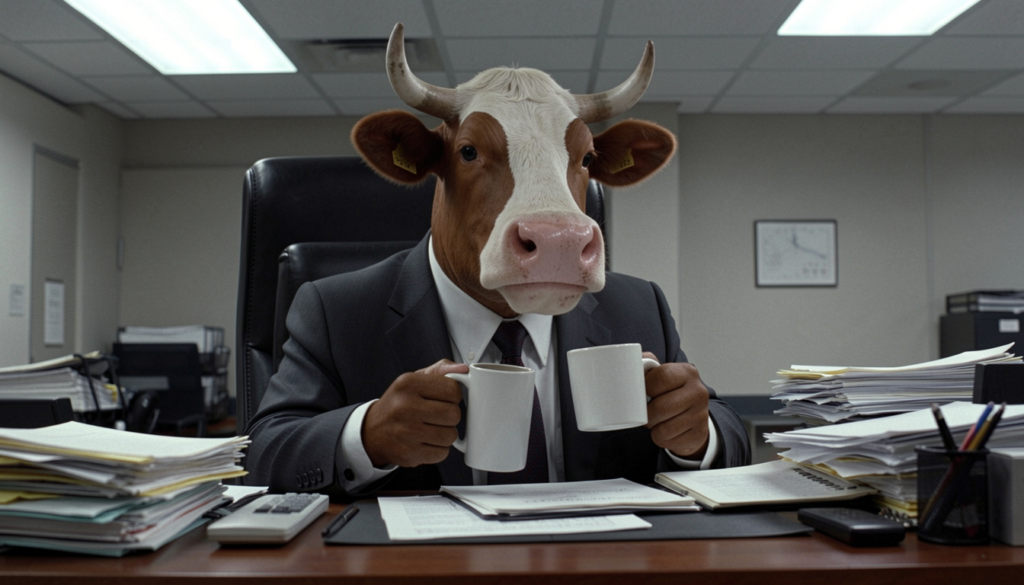 Office Cow