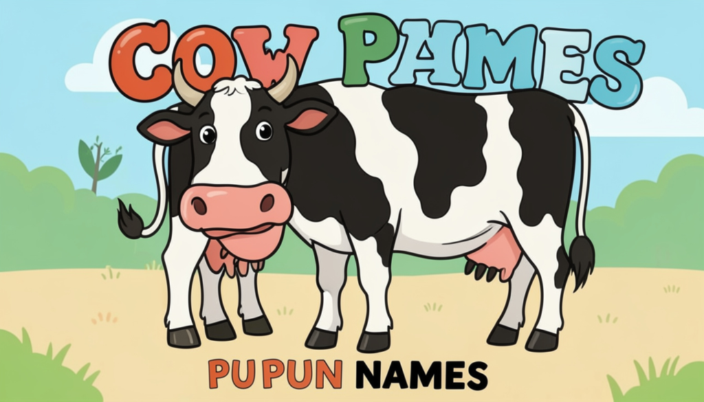 Cow Pun Names