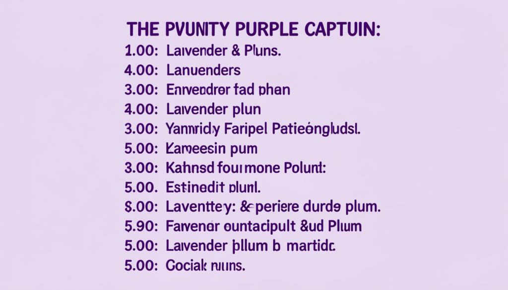 Purple Puns for Social Captions