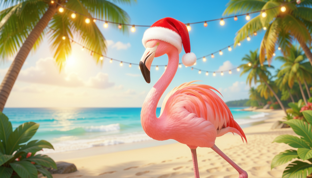 Holiday Flamingo 