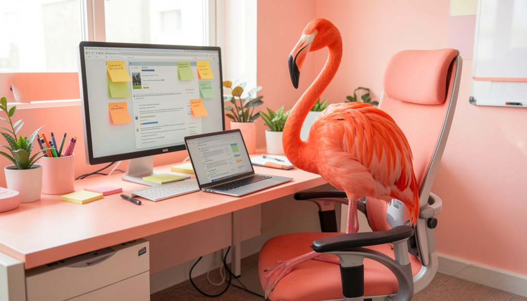 Shopping Flamingo Puns