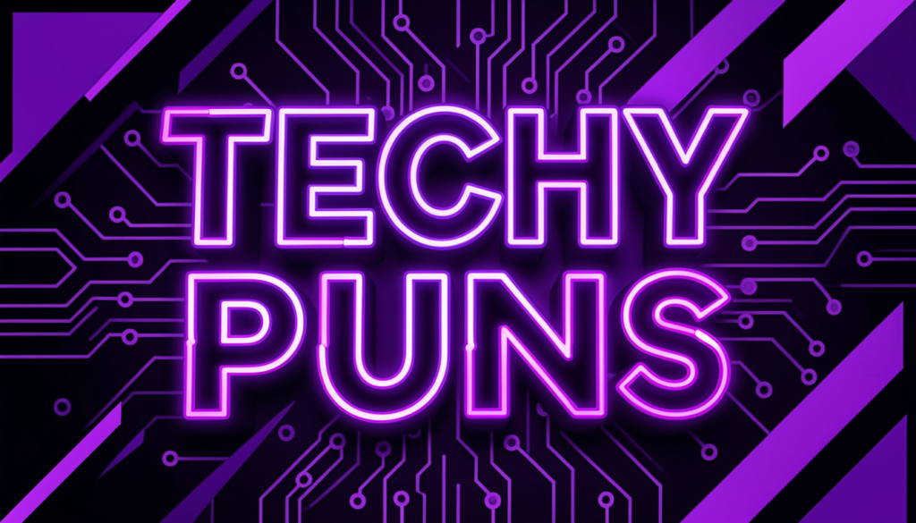 Techy Purple Puns